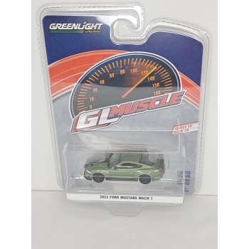 Greenlight 1:64 Ford Mustang Mach 1 2022 eruption green